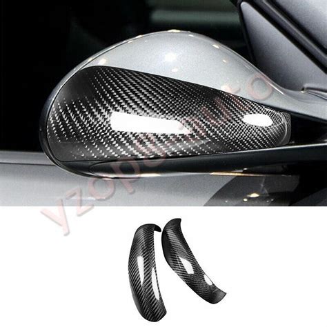 For Porsche 911 917 2005 2011 Carbon Fiber Front Headlight Lamp Eyebrow