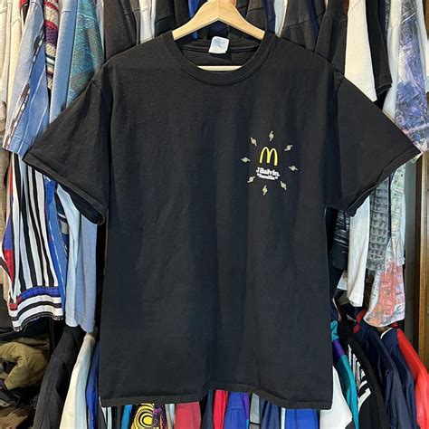 J Balvin Mcdonalds Collab Tee Size Large Pit To Depop