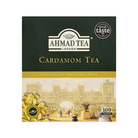 Ilex Online Cardamom Ahmad Tea 100 Tagged Bags