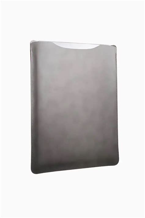 Macbook Pro And Air Sleeve 14″ Grey Genuine Strap