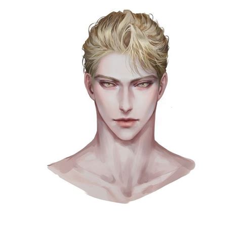 Handsome Anime Guy With Blonde Hair