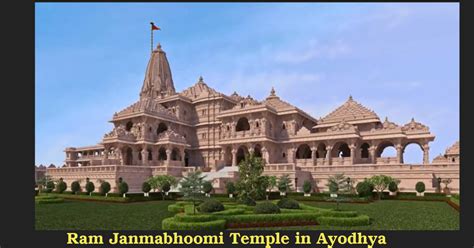 Ram Janmabhoomi Temple in Ayodhya : History,Location,significance