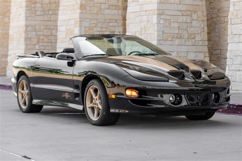 20k Mile 2001 Pontiac Trans Am 10th Anniversary Slp Firehawk