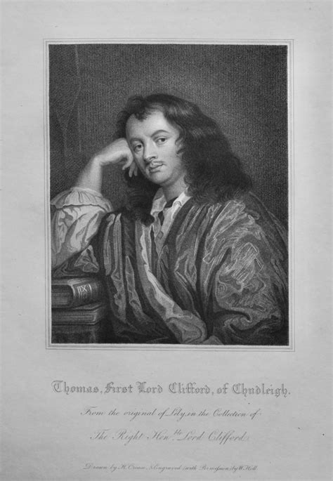 Thomas First Lord Clifford Of Chudleigh 1821