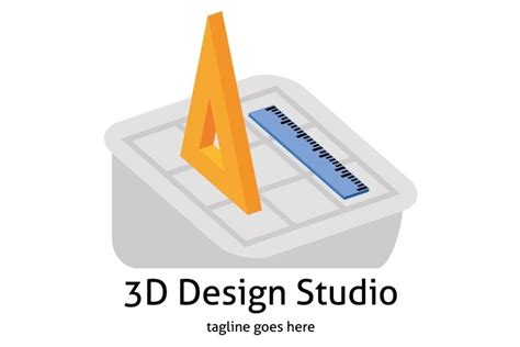 3D Design Studio Logo