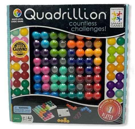 Smart Games Quadrillion Logic Game New Sealed Single Or Multi Player