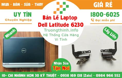 1️⃣【mua Bán】 Bản Lề Laptop Dell Latitude 6230 Giá Rẻ