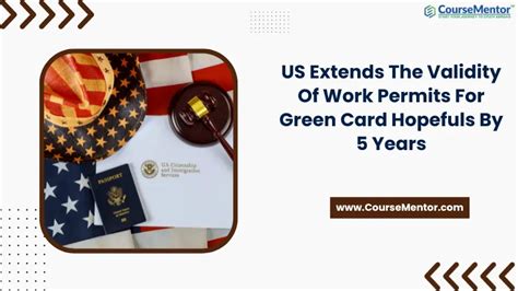 Good News Us Extends The Validity Of Work Permits For Green Card Hopefuls By 5 Years