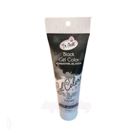 Colorant Alimentar Gel Negru Black Gr Dr Gusto