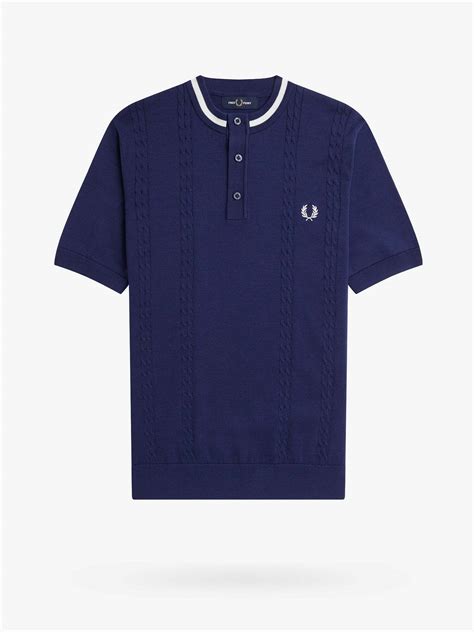 Fred Perry T Shirt Blue Mens Fred Perry