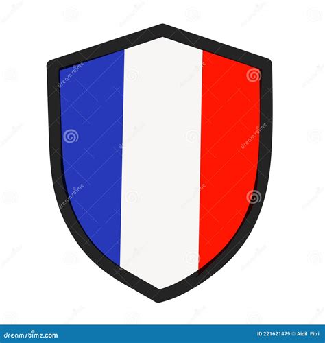 The French Flag Design Vector Stock Vector - Illustration of ...