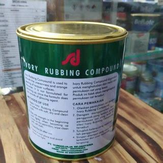 Jual RUBBING COMPOUND IVORY KUMPON PUTIH Shopee Indonesia