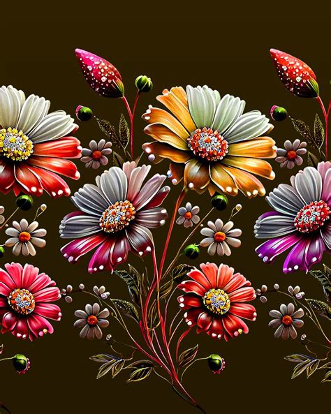 Pin By Naresh Yelle On Pins By You Digital Flowers Flowers