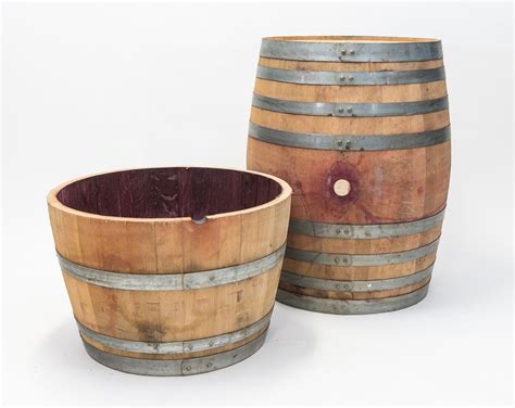 Oak Barrels Real Wood Products