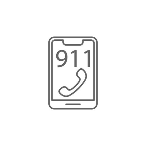 Emergencies, 911 vector icon illustration 23021087 Vector Art at Vecteezy