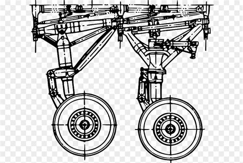 Airplane Antonov An-225 Mriya Aircraft Landing Gear PNG Image - PNGHERO