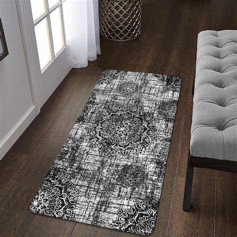 Amazon Lahome Vintage Medallion 2x4 Rug 2x4 Rugs For Bedroom Non