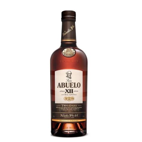 Ron Abuelo Añejo 12 Años Xii Two Oaks 750 Ml Superunico El