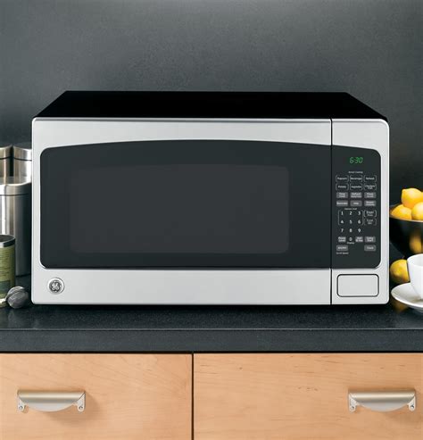 Ge Jes2051snss Ge® 20 Cu Ft Capacity Countertop Microwave Oven Jes2051snss Best Home