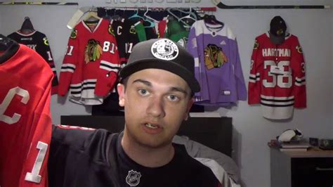 Part2 of the Blackhawks jerseys collection - YouTube