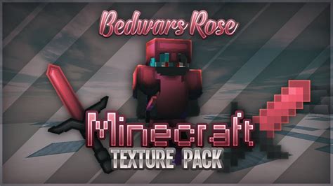 THE BEST TEXTURE PACK FOR BEDWARS UHC PVP Bedwars Rose By ZJesus