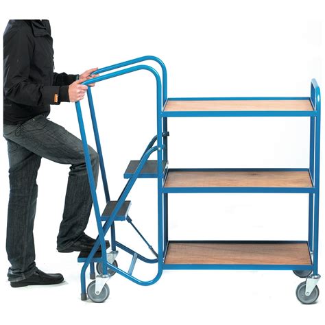 Spring Loaded Order Picking Trolleys Picking And Warehouse Trolleys