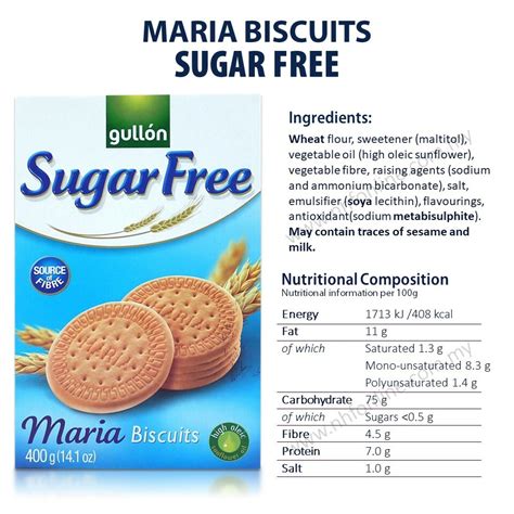 Gullon Maria Sugar Free Biscuits G