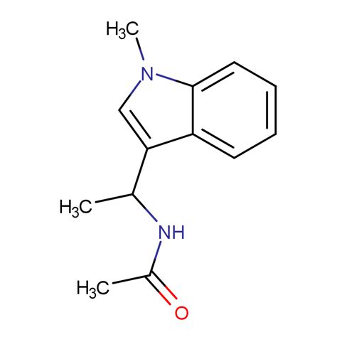 N 1 1 Methyl 3 Indolyl Ethyl Acetamide CAS 1261063 39 1 Chemsrc