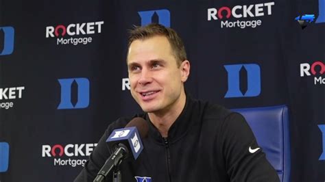 Jon Scheyer Duke Vs Louisville Postgame Press Conference Full Youtube