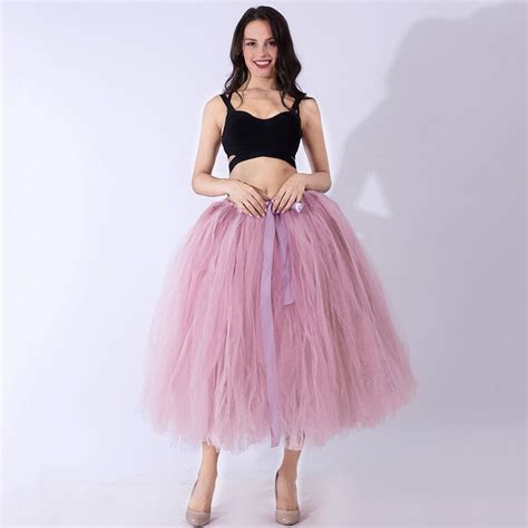 Tulle Tutu Skirt Adult Women Adult Long Tutu Tulle Skirt Etsy