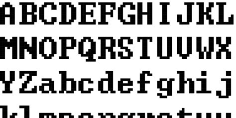 DOS System Font | FontStruct