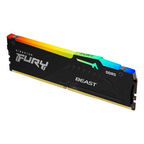 Memoria Ram Kingston Fury Beast Rgb Ddr Gb Mhz Cl X Gb