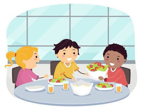 9,068 BEST Cartoon Kids Eating Lunch IMAGES, STOCK PHOTOS & VECTORS | Adobe Stock