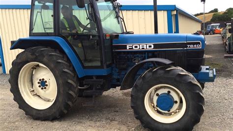 Ford 7840 4wd Tractor Youtube