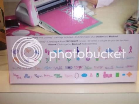 Pink Cricut Expression And Pink Journey Cartridge Joys Life