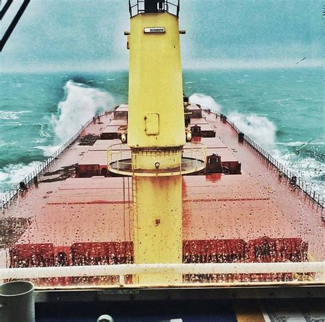 Mv Agustos Crossing The Bay Of Biscay Sent To Us By