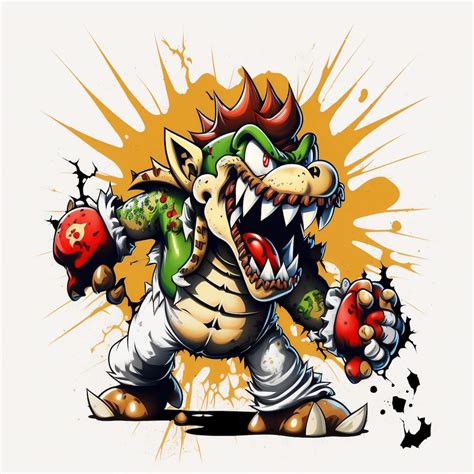 Super Mario Brothers Bowser Mario Luigi Zombie Png Gamer Life