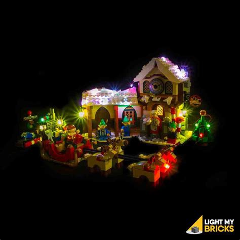 Lumières pour LEGO Atelier Père Noël 10245 Light My Bricks