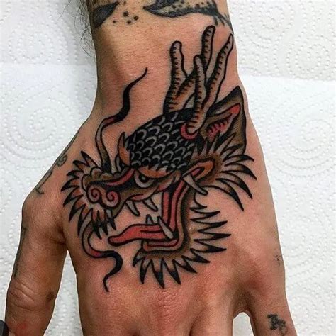 45 Breathtaking Dragon Head Tattoo Designs Ideas Dragon Hand