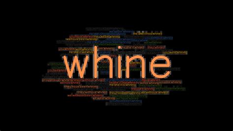 Whine Past Tense: Verb Forms, Conjugate WHINE - GrammarTOP.com