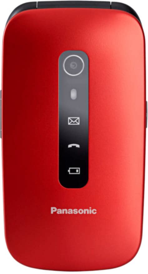 Panasonic Kx Tu Exc Czerwony Telefon Niskie Ceny I Opinie W Media