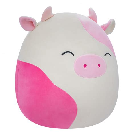 Squishmallows 16in Caedyn The Pink Spotted Cow Popit Kingdom Malta S Coolest Toy Shop