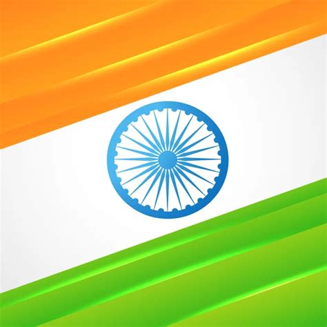 Indian flag design — Stock Vector © pinnacleanimate #11948189