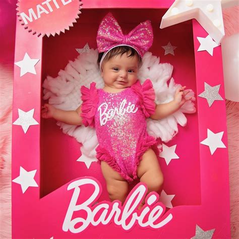 Baby Photo Prop Romper Baby Barbie Halloween Costume Barbie Outfit