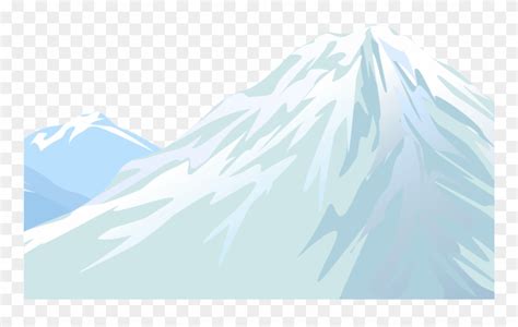 Download Winter Snowy Mountain Transparent Png Clip Art Image - Snow ...