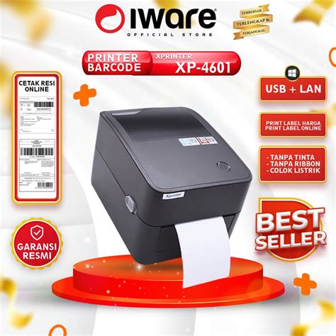 Jual Printer Barcode Thermal Label Xprinter Xp Usb Lan Cetak Resi