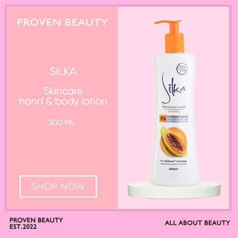 Silka Whitening Lotion Papaya Spf6 500ml Lazada Ph