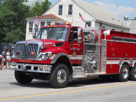 Fairfield Maine Engine 3 Fire Truck Fire Dept Fire Department