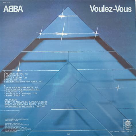 ABBA Voulez Vous LP Dreams on Vinyl Vinilo de época