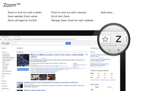 Zoom for Google Chrome Google Chrome için Eklenti İndir